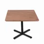 Other tables - Caato Square Wooden Top Cafe Table - ALANKARAM