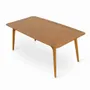Dining Tables - Ambu - Teakwood Dining Table - ALANKARAM