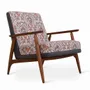 Chairs - Aronui - Teakwood Lounge Chair - ALANKARAM
