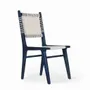 Chairs - Asandi - Blue with Full Cotton Rope - ALANKARAM