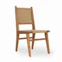 Chaises - Asandi - Bois de teck avec corde en coton - ALANKARAM