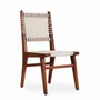 Chaises - Asandi - Bois de teck avec corde en coton - ALANKARAM