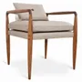 Chairs - Kutu - Teakwood Lounge Chair - ALANKARAM