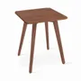 Other tables - Cheshi - Solidwood Cafe Table with Walunt Stain - ALANKARAM