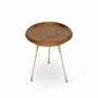 Autres tables  - Conico - Ensemble de tables d'appoint en teck avec laiton - ALANKARAM