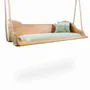 Jeux enfants - Balançoire Donus en bois massif avec dossier en bois - ALANKARAM