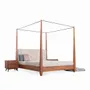 Beds - Dritto - Queen Size Teakwood Bed - ALANKARAM