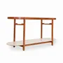 Consoles - Harmonie - Console avec verre et quartz - ALANKARAM