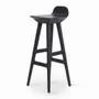 Chairs - Inalt - High / Bar Chair with Black Stain - ALANKARAM