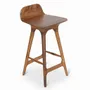 Chairs - Inalt - Teakwood High / Bar Chair - ALANKARAM