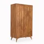 Armoires - Meuble de rangement Krizovy en teck avec laiton (moyen) - ALANKARAM