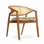 Chaises - Kusuka - Chaise de salle à manger en teck - ALANKARAM