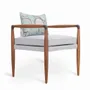 Chairs - Kutu - Teakwood Lounge Chair - ALANKARAM