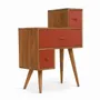 Armoires - Kvadratna - Table de rangement en teck - ALANKARAM