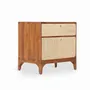 Night tables - Loodus - Teakwood Bedside Unit - ALANKARAM