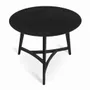 Desks - Maarte - Monochrome Black Design - ALANKARAM