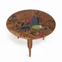 Other tables - Marami - Table with Handpainted Artwork - ALANKARAM