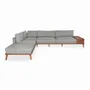 Sofas - Mysig - Teakwood Five Seater Sofa - ALANKARAM