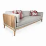 Canapés - Mysig - Canapé trois places en teck - ALANKARAM