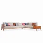Canapés - Mysig - Canapé sept places en teck - ALANKARAM