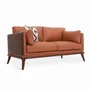 Sofas - Mysig - Two Seater Teakwood Sofa - ALANKARAM