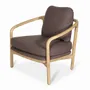 Chaises - Nofo - Fauteuil de salon en bois massif - ALANKARAM