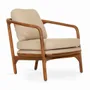 Chairs - Nofo - Teakwood Lounge Chair - ALANKARAM