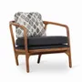 Chairs - Nofo - Teakwood Lounge Chair - ALANKARAM