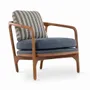 Chairs - Nofo - Teakwood Lounge Chair - ALANKARAM
