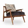Chairs - Obalo - Teakwood Lounge Chair - ALANKARAM