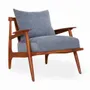 Chairs - Obalo - Teakwood Lounge Chair - ALANKARAM