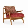 Chairs - Obalo - Teakwood Lounge Chair - ALANKARAM