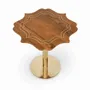 Autres tables  - Onda - Table d'appoint avec incrustations en laiton - ALANKARAM