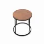 Other tables - Owalny - Teakwood Side Table - ALANKARAM