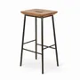 Chairs - Pluma Metal High / Bar Stool - ALANKARAM