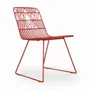 Chaises - Poro - Chaise en métal avec treillis - ALANKARAM