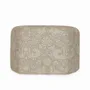 Poufs - Pouf - Ottoman pentagonal en tissu imprimé beige - ALANKARAM