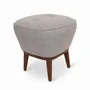 Ottomans - Pouffe - Solidwood Ottoman - ALANKARAM