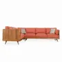 Sofas - Priamka - Six Seater Teakwood Sofa - ALANKARAM