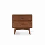 Night tables - Pustak Daraj - Teakwood Bedside Unit - ALANKARAM