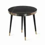 Other tables - Rabi - Cafe table With Stone Top - ALANKARAM