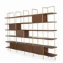 Bookshelves - Refu Solidwood Decorative Unit with single drawer - ALANKARAM