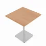 Other tables - Tafel - Metal Table with Wooden Top - ALANKARAM