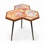 Other tables - Toi - Metal Side Table with Multicolor - ALANKARAM