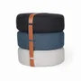 Poufs - Trio - Élégance empilée - ALANKARAM