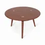 Other tables - Tripadi - Table with Walnut Stain - ALANKARAM