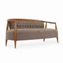 Sofas - Uru - Three Seater sofa Without Brass Capping - ALANKARAM