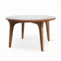 Other tables - Vartula - Handpainted Side Table - ALANKARAM