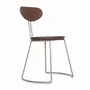 Chairs - Viboko - Dinign Chair With Wooden seat - ALANKARAM
