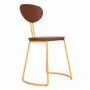 Chairs - Viboko - Dining Chair With Walnut Stain - ALANKARAM